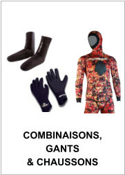 COMBINAISONS, GANTS & CHAUSSONS